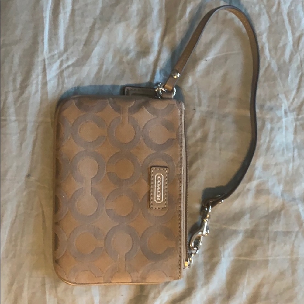 Coach wristlet